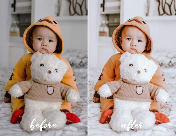 12 MOBILE LIGHTROOM PRESETS BABY