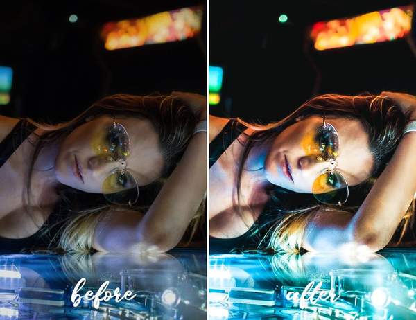 12 MOBILE LIGHTROOM PRESETS NEON