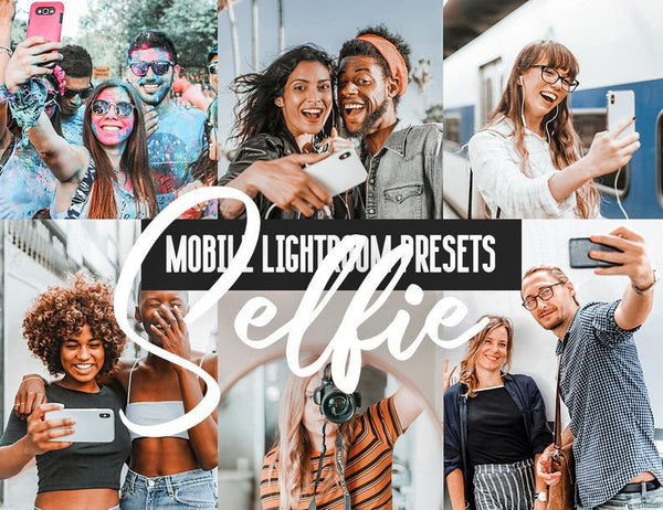 12 MOBILE LIGHTROOM PRESETS SELFIE