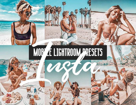 12 MOBILE LIGHTROOM PRESETS INSTA