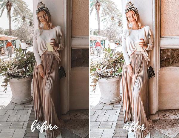 12 MOBILE LIGHTROOM PRESETS LIGHT