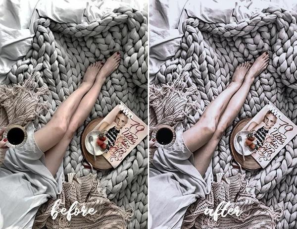 12 MOBILE LIGHTROOM PRESETS HYGGE