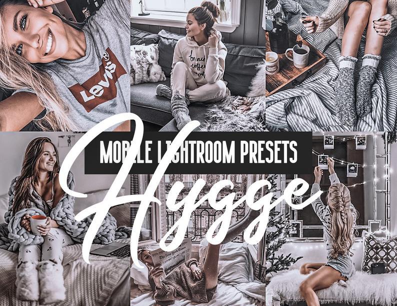 12 MOBILE LIGHTROOM PRESETS HYGGE