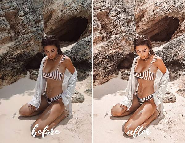 12 MOBILE LIGHTROOM PRESETS CARAMEL