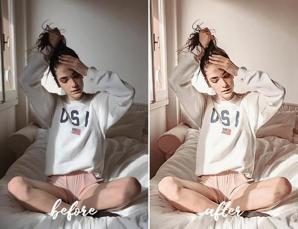 12 MOBILE LIGHTROOM PRESETS COFFEE