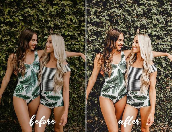 12 MOBILE LIGHTROOM PRESETS HERBAL