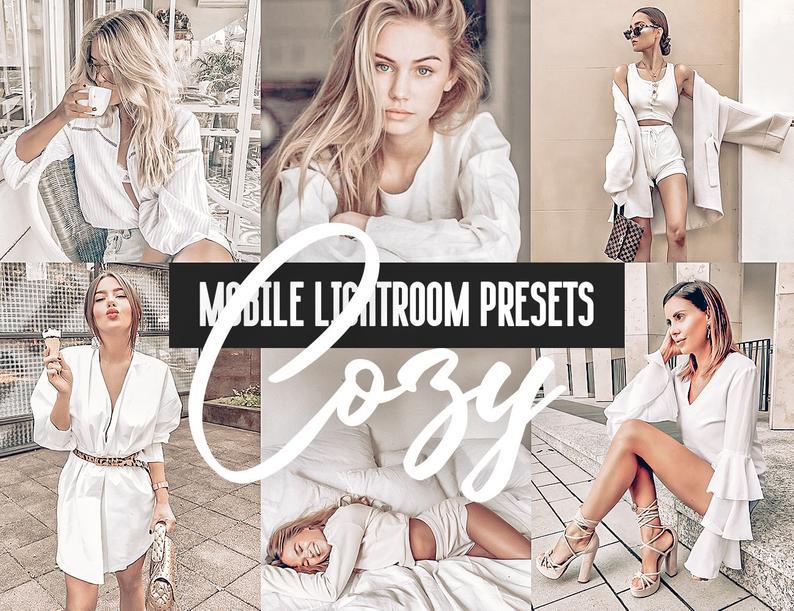 12 MOBILE LIGHTROOM PRESETS COZY