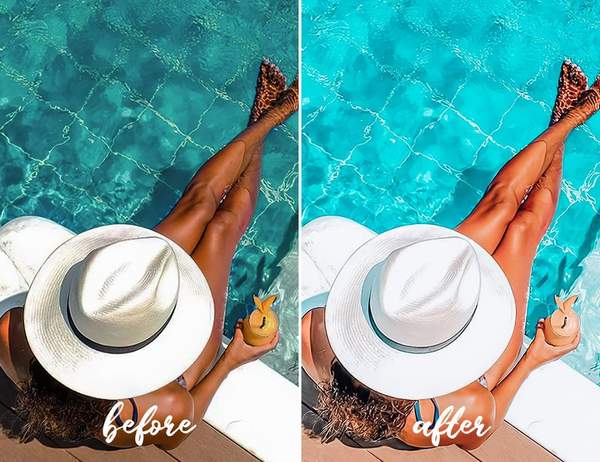 12 MOBILE LIGHTROOM PRESETS OCEAN