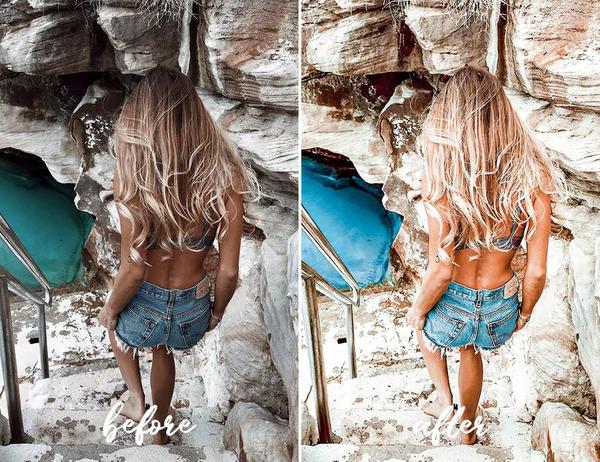 12 MOBILE LIGHTROOM PRESETS LIGHT