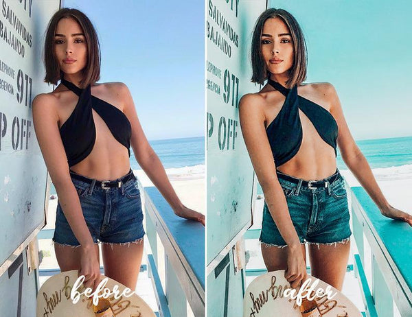 12 MOBILE LIGHTROOM PRESETS MALIBU