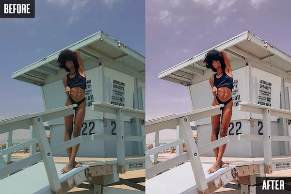 10 SUMMER MOBILE LIGHTROOM PRESETS