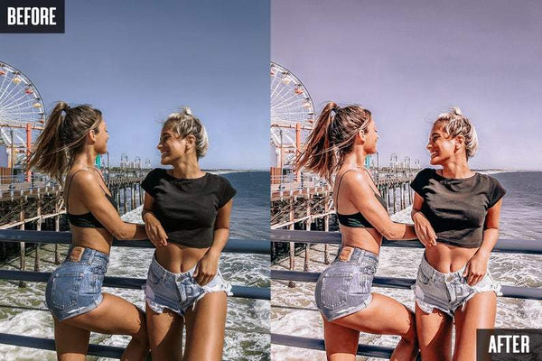 10 SUMMER MOBILE LIGHTROOM PRESETS