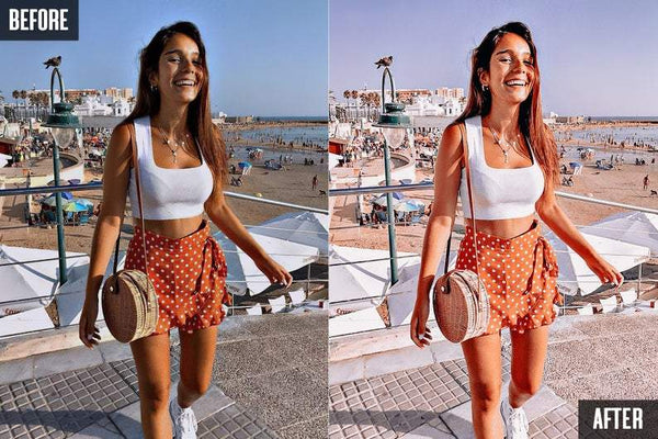 10 SUMMER MOBILE LIGHTROOM PRESETS