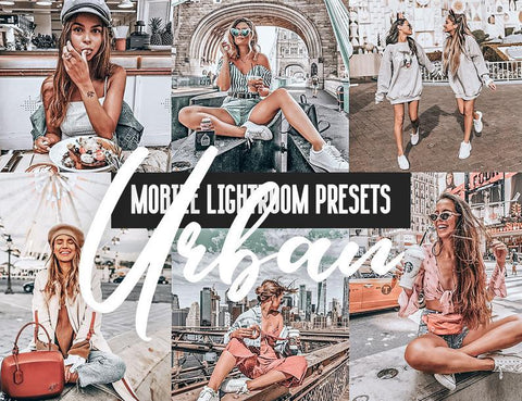12 MOBILE LIGHTROOM PRESETS URBAN
