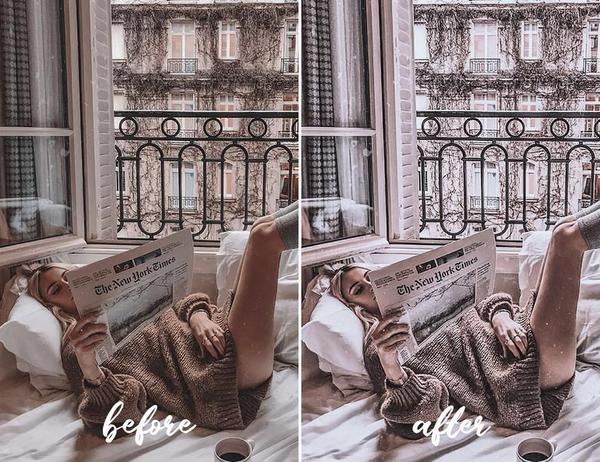 12 MOBILE LIGHTROOM PRESETS HYGGE