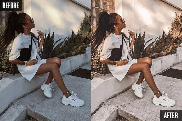 10 CARAMEL LATTE MOBILE LIGHTROOM PRESETS