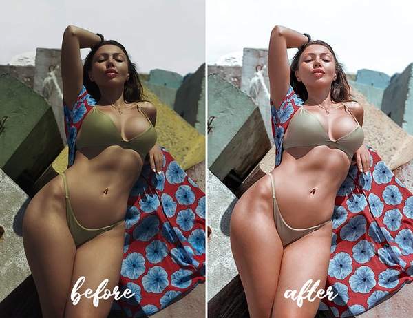 12 MOBILE LIGHTROOM PRESETS BLUSH