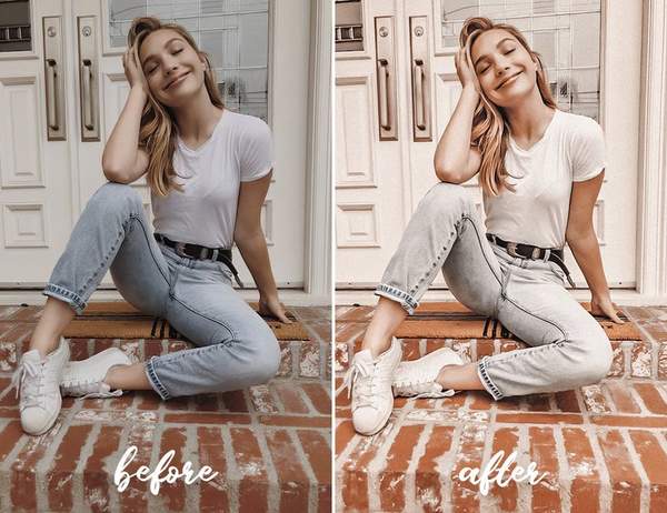 12 MOBILE LIGHTROOM PRESETS CARAMEL