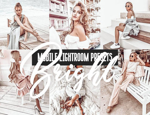 12 MOBILE LIGHTROOM PRESETS BRIGHT