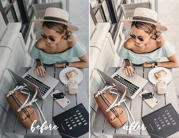 12 MOBILE LIGHTROOM PRESETS COFFEE