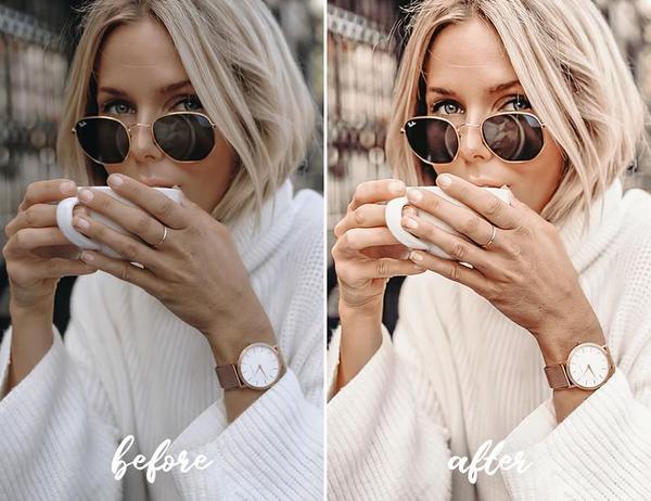 12 MOBILE LIGHTROOM PRESETS COFFEE