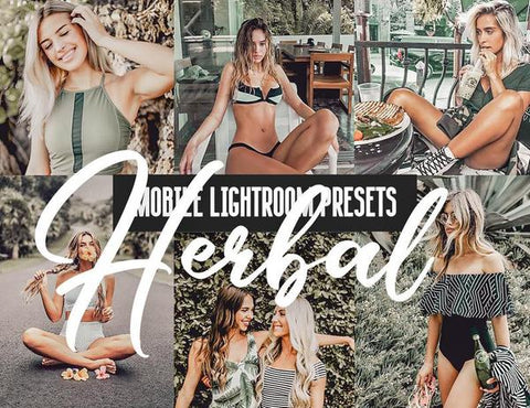 12 MOBILE LIGHTROOM PRESETS HERBAL