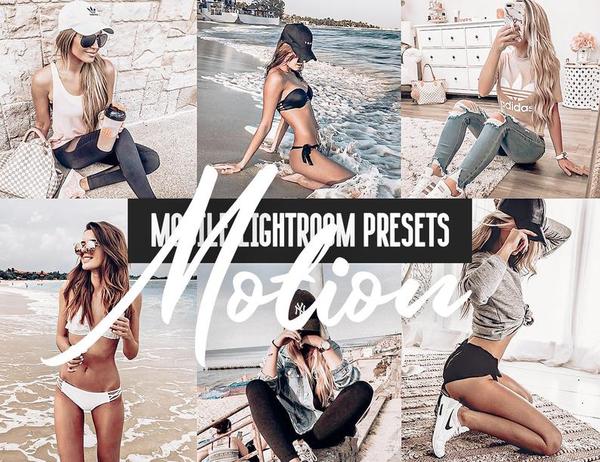 12 MOBILE LIGHTROOM PRESETS MOTION