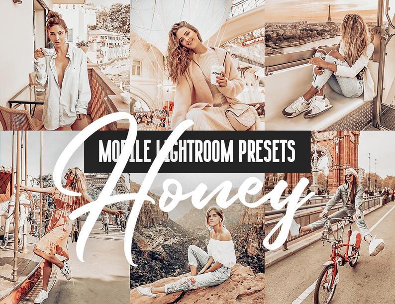 12 MOBILE LIGHTROOM PRESETS HONEY