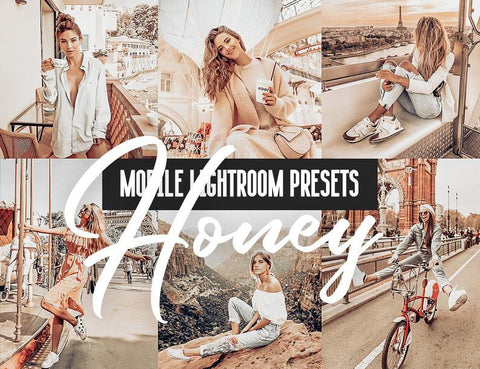 12 MOBILE LIGHTROOM PRESETS HONEY