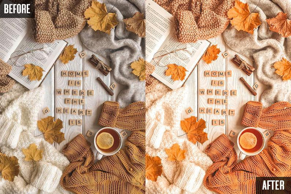 10 BLACK TEA MOBILE LIGHTROOM PRESETS