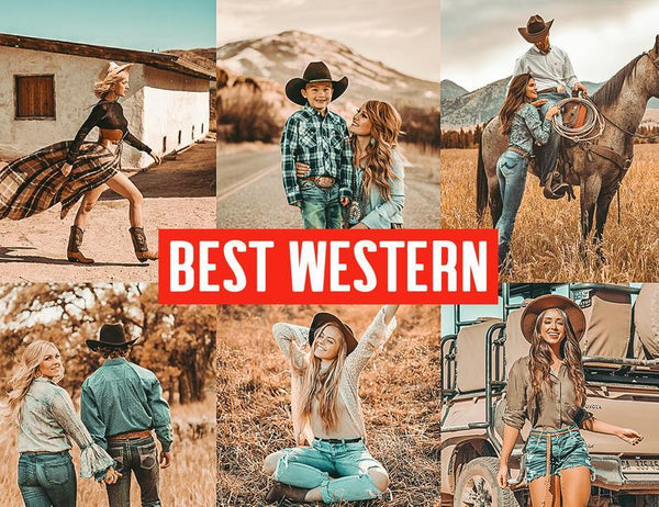 10 BEST WESTERN MOBILE LIGHTROOM PRESETS