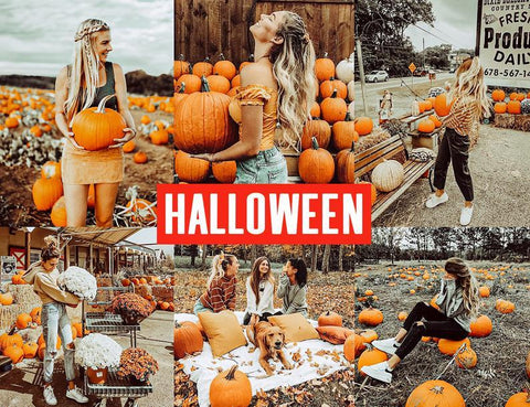 10 HALLOWEEN MOBILE LIGHTROOM PRESETS