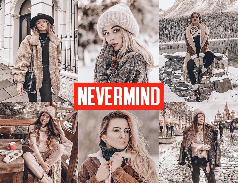 10 NEVERMIND MOBILE LIGHTROOM PRESETS