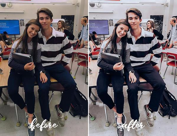 12 MOBILE LIGHTROOM PRESETS SCHOOL