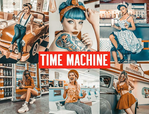 10 TIME MACHINE MOBILE LIGHTROOM PRESETS