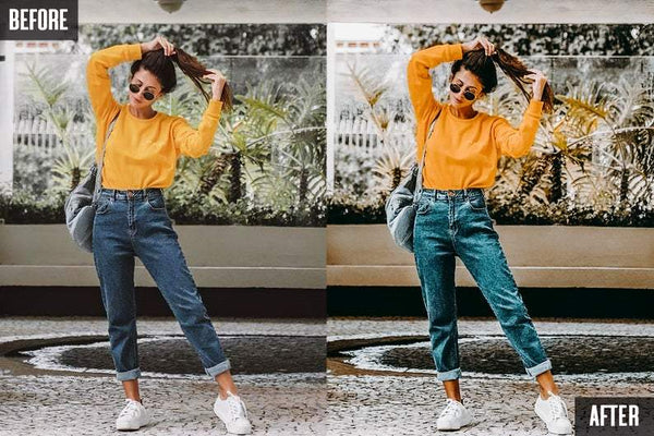 10 ORANGE & TEAL MOBILE LIGHTROOM PRESETS