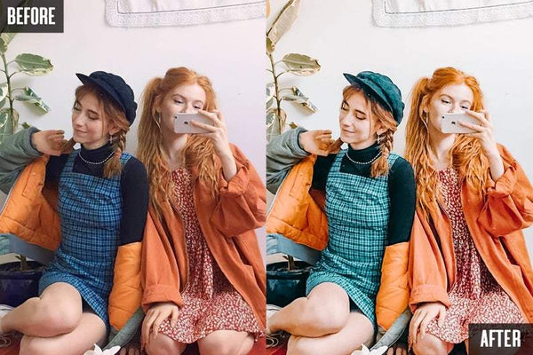 10 ORANGE & TEAL MOBILE LIGHTROOM PRESETS