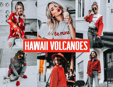 10 HAWAII VOLCANOES MOBILE LIGHTROOM PRESETS