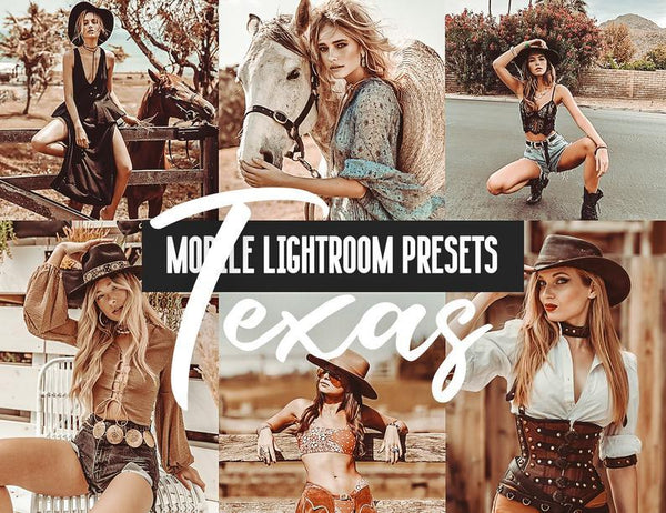12 MOBILE LIGHTROOM PRESETS TEXAS
