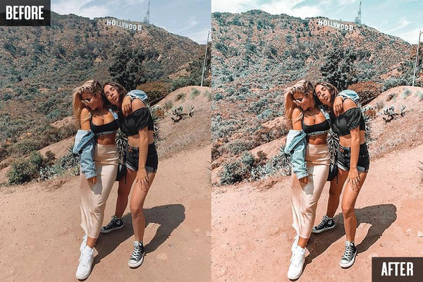 15 CALIFORNIA MOBILE LIGHTROOM PRESETS