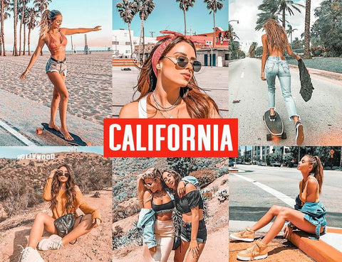 15 CALIFORNIA MOBILE LIGHTROOM PRESETS