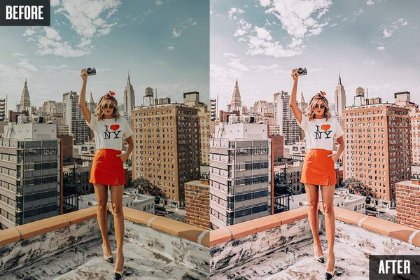 10 SUMMER MOBILE LIGHTROOM PRESETS