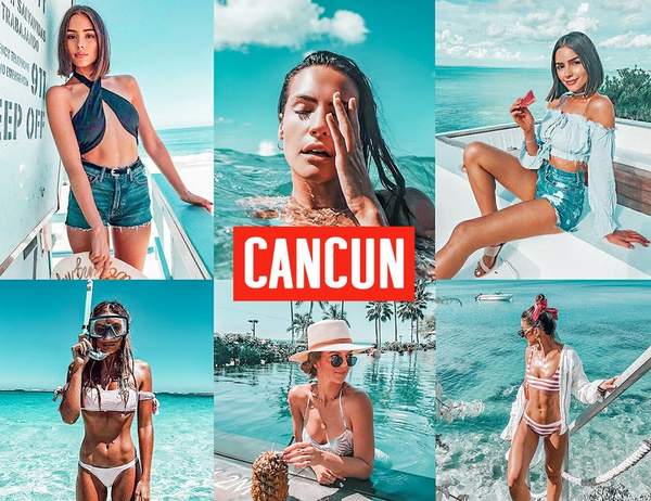 10 CANCUN MOBILE LIGHTROOM PRESETS