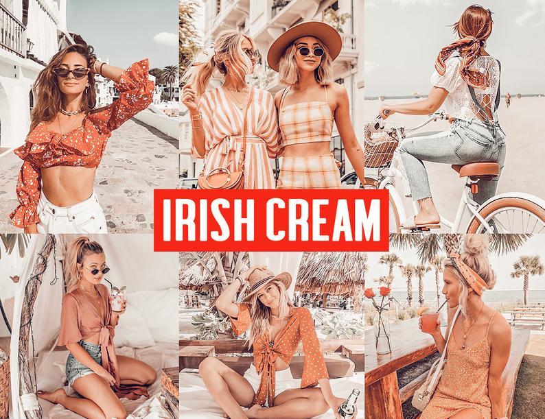 10 IRISH CREAM MOBILE LIGHTROOM PRESETS