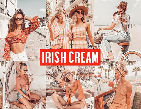 10 IRISH CREAM MOBILE LIGHTROOM PRESETS