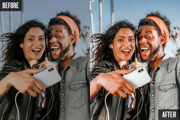 10 PERFECT SELFIE MOBILE LIGHTROOM PRESETS