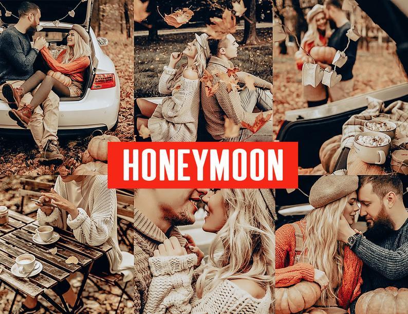 10 HONEYMOON MOBILE LIGHTROOM PRESETS