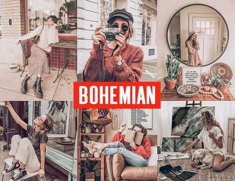 10 BOHEMIAN MOBILE LIGHTROOM PRESETS