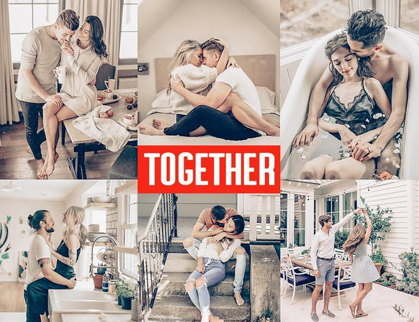 10 TOGETHER MOBILE LIGHTROOM PRESETS