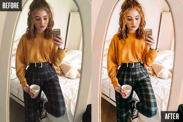 10 ORANGE & TEAL MOBILE LIGHTROOM PRESETS